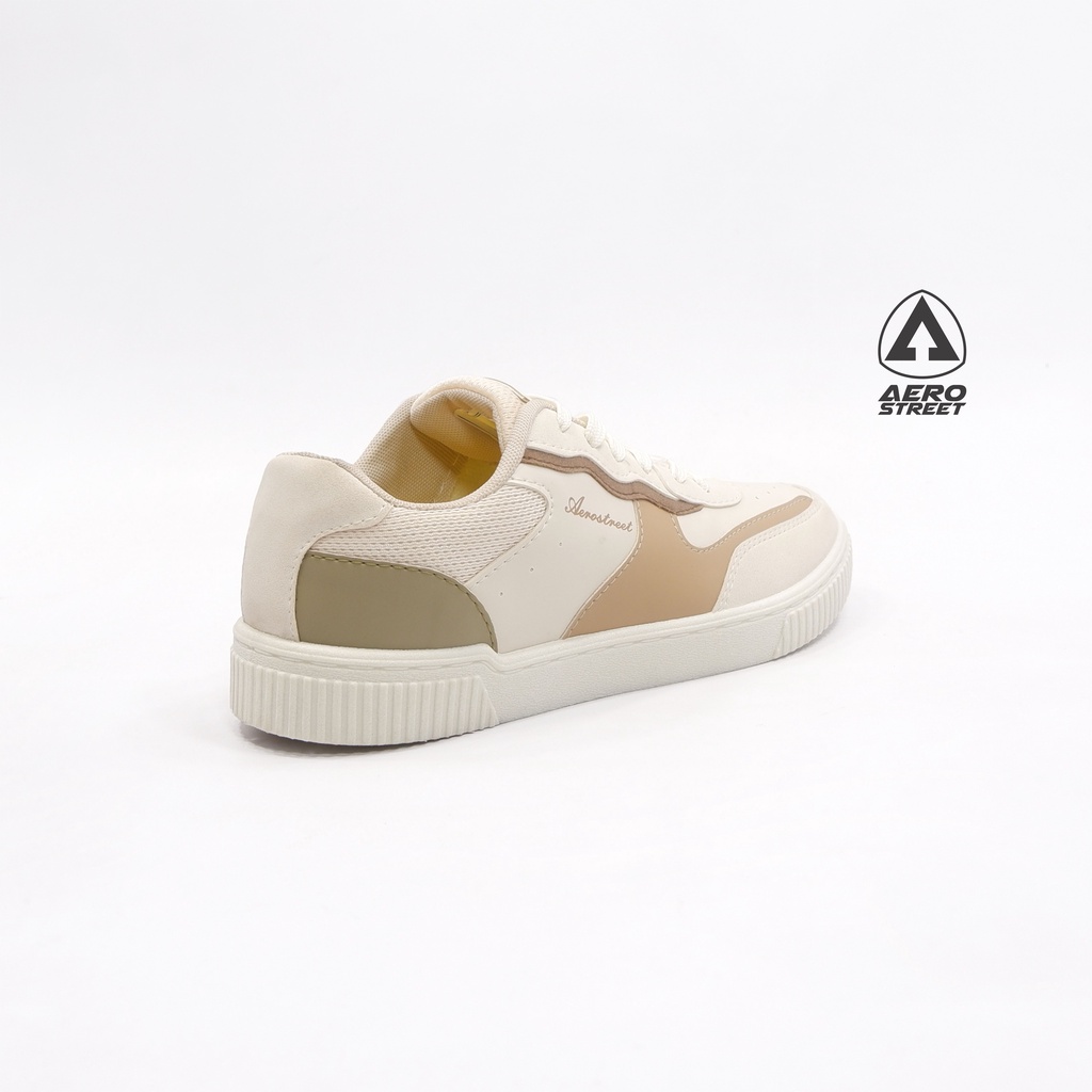 Aerostreet 37- 41 Grace Putih Mocca - Sepatu Sneakers Casual-3