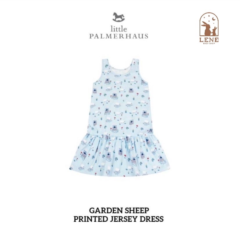 Little Palmerhaus - Printed Jersey Dress (Dress Anak) 1-6 Tahun