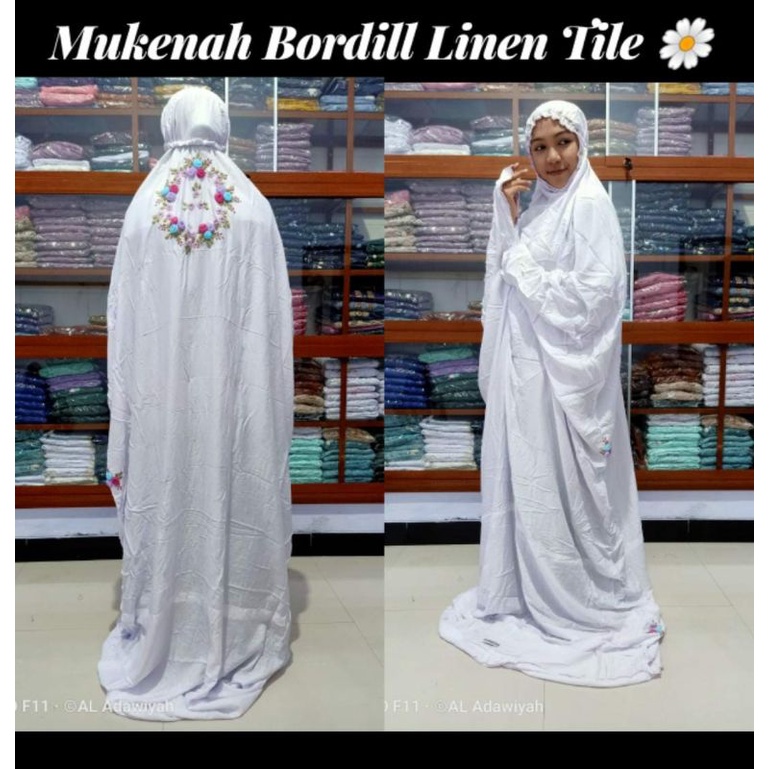 Mukena Bordir Tile by Al Adawiyah Collection