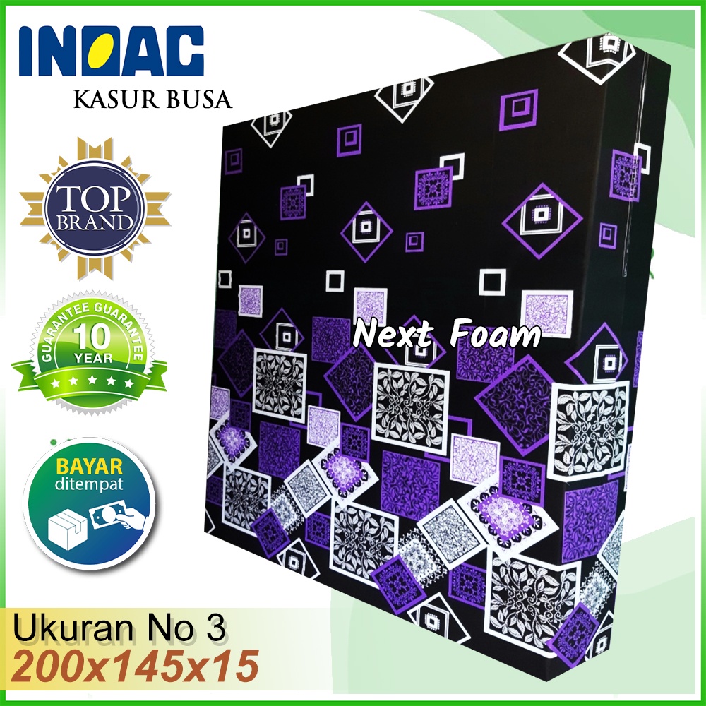 TERMURAH [200 x 145 x 15] Kasur Busa Inoac uk no 3 Tebal 15 cm