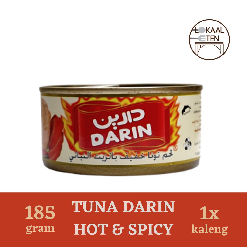 

TUNA DARIN Ikan Tuna Dalam Minyak Makanan Kaleng 185 g - Hot & Spicy