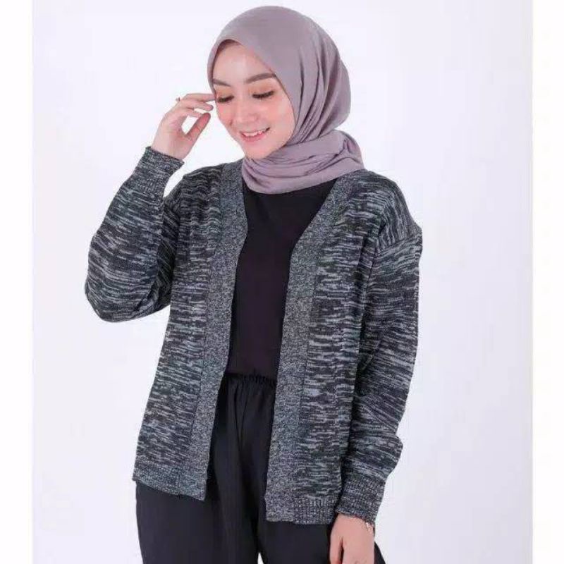 CARDY RINGGO TWIST RAJUT CARDIGAN WANITA