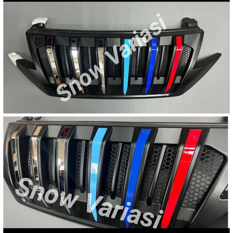 Grill Bumper Depan All New Rush Terios 2018 2020 2022 2023 Multicolour Kombinasi Warna GR SPORT