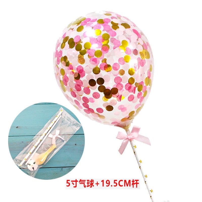 

Cake Topper Balon Latex Confetti / Hiasan Kue / Topper Kue / Topper Kue Unik