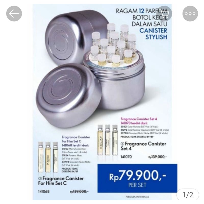 Jual Fragrance canister set Indonesia|Shopee Indonesia