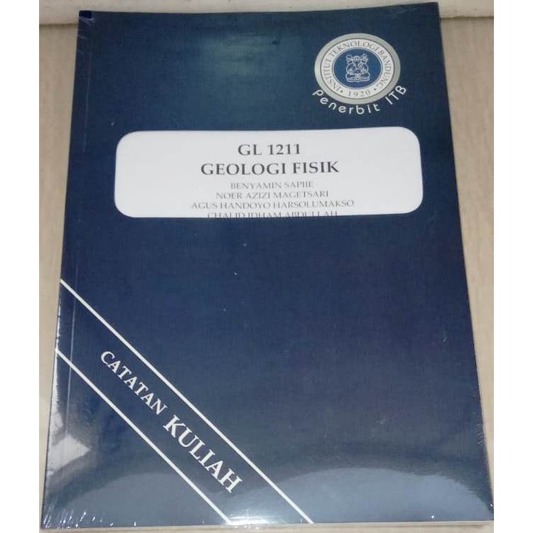 Buku Geologi Fisik Benyamin Sapiie, dkk Penerbit ITB Press