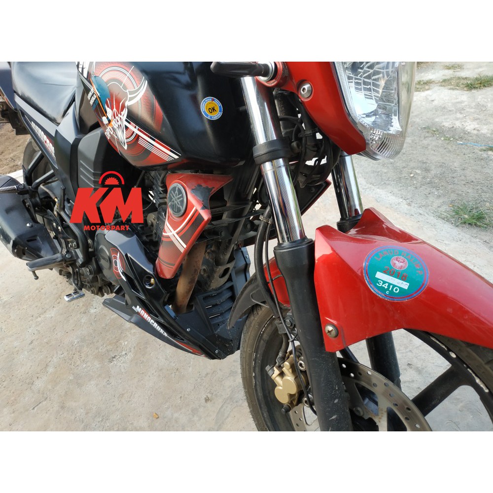 Tutup Engine Byson Cover Mesin Yamaha Byson Merah Hitam Putih Model Transformer