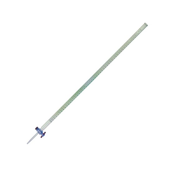 buret 50 ml pyrex teflon (kran teflon)