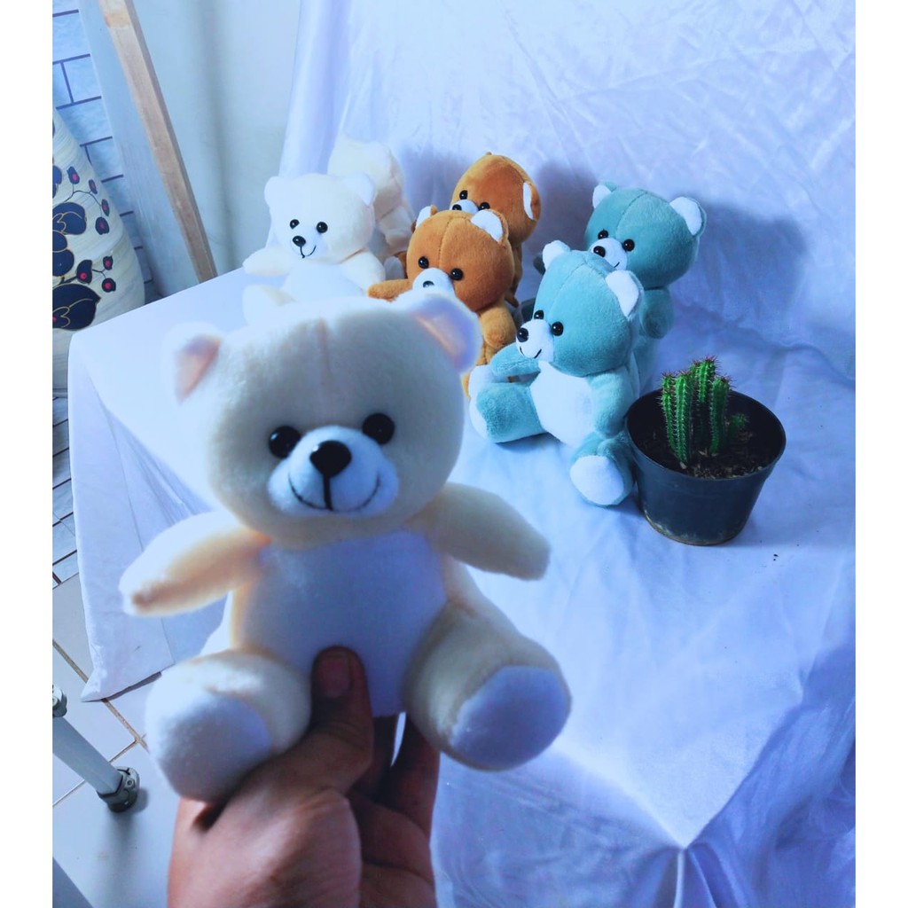 TEDDY BEAR MINI /SNI/  BUKET BONEKA, BONEKA WISUDA GROSIR