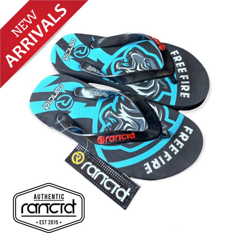 RANCID Sandal Distro Gaming FREE FIRE Anak 3-7 tahun size 28-32