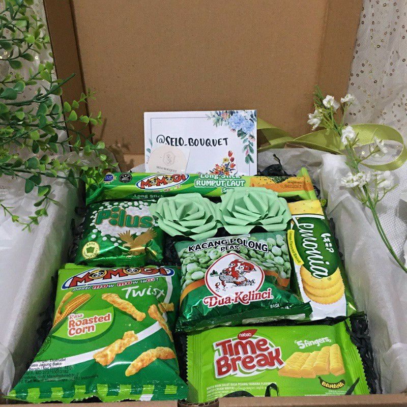 

Gif Box/Hampers Box Green