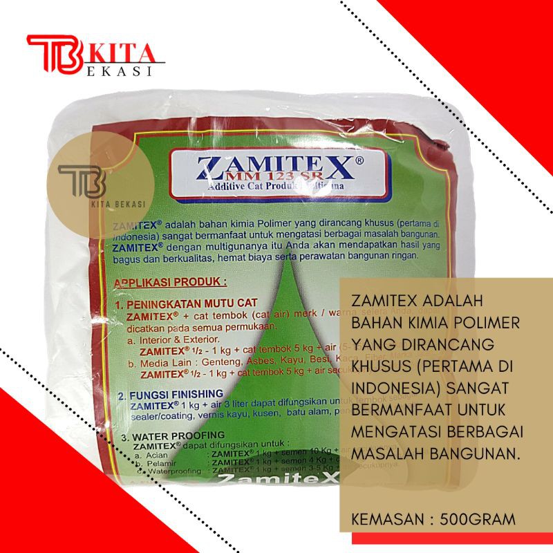 ZAMITEX MM 123 SR PENINGKAT MUTU CAT TEMBOK CAT KAYU BESI  