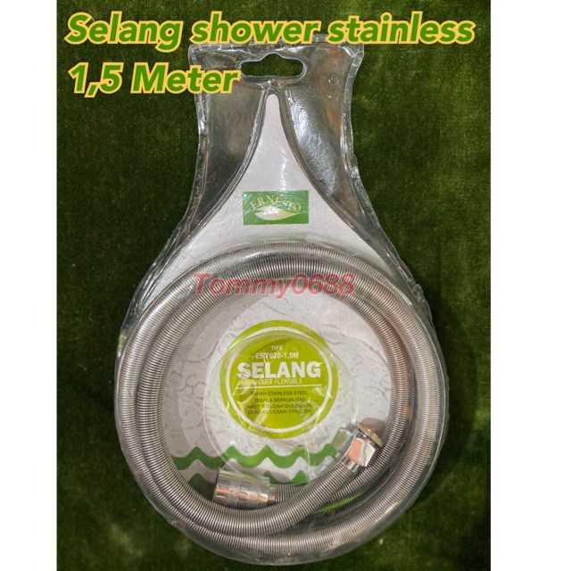 SELANG SHOWER PANAS DINGIN STAINLESS ERNESTO 1,5 METER