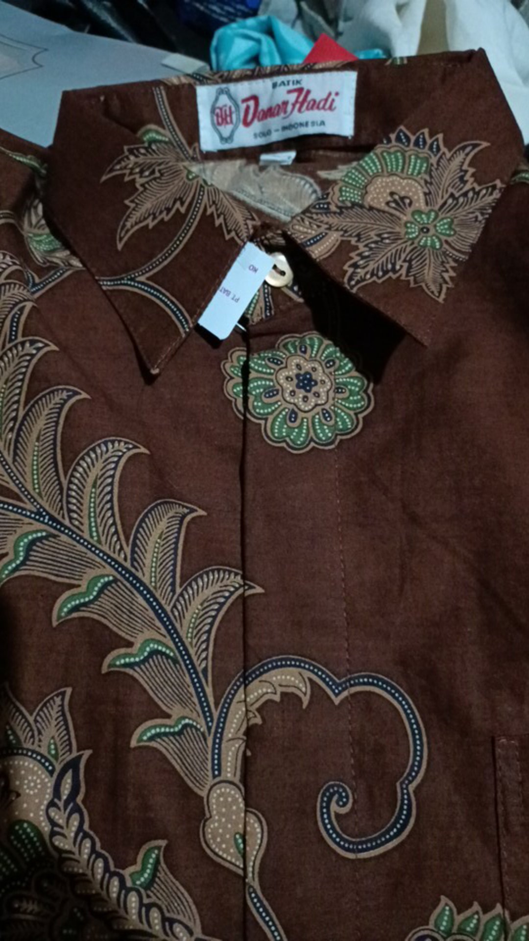 Size S Batik Danar Hadi Solo Original