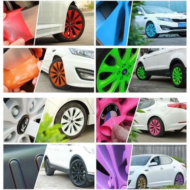 Rubber Paint Cat Semprot Velg Body Mobil Deplus X6
