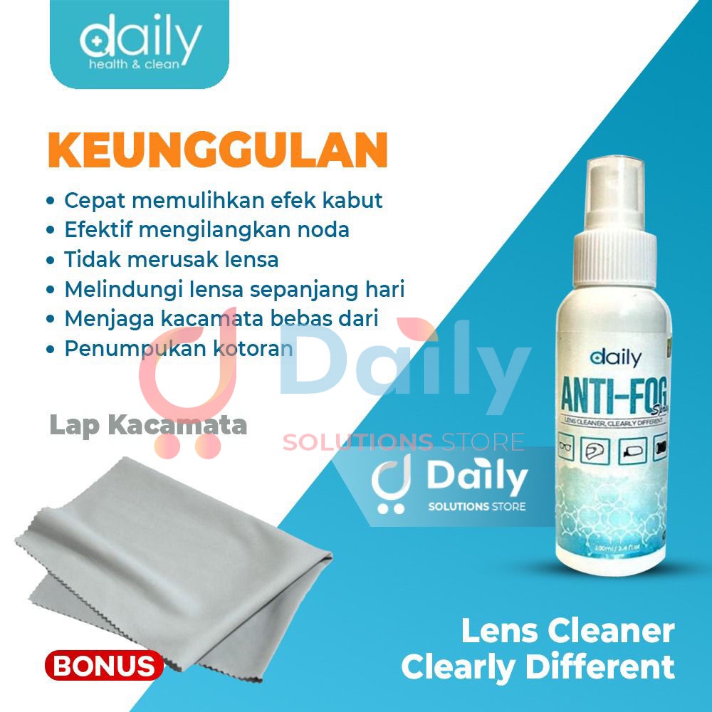 CAIRAN PEMBERSIH KACAMATA PEMBERSIH LENSA KACAMATA LENS CLEANER KACAMATA ANTI FOG TERMURAH