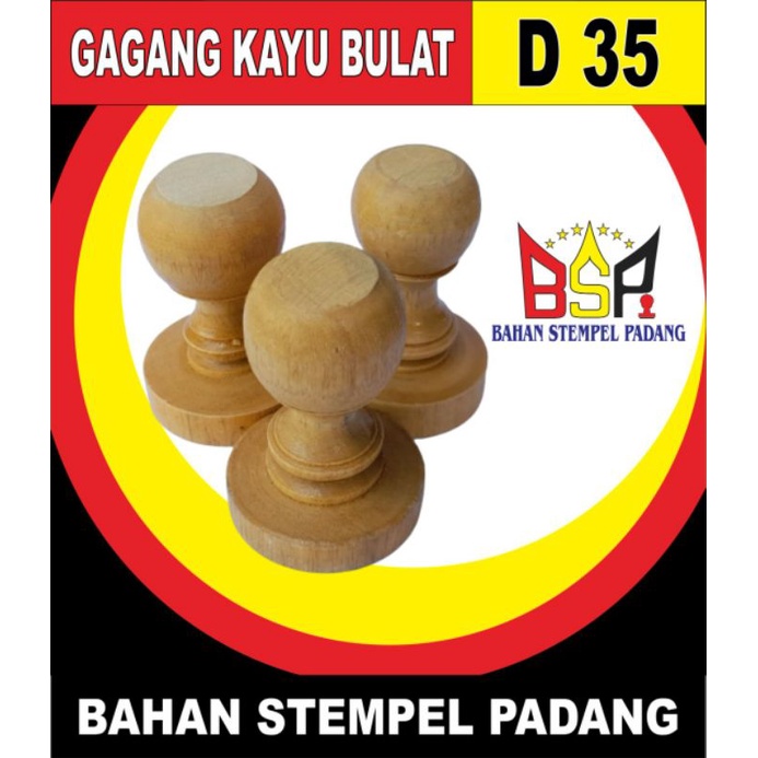 

GAGANG STEMPEL KAYU D 35 PREMIUM