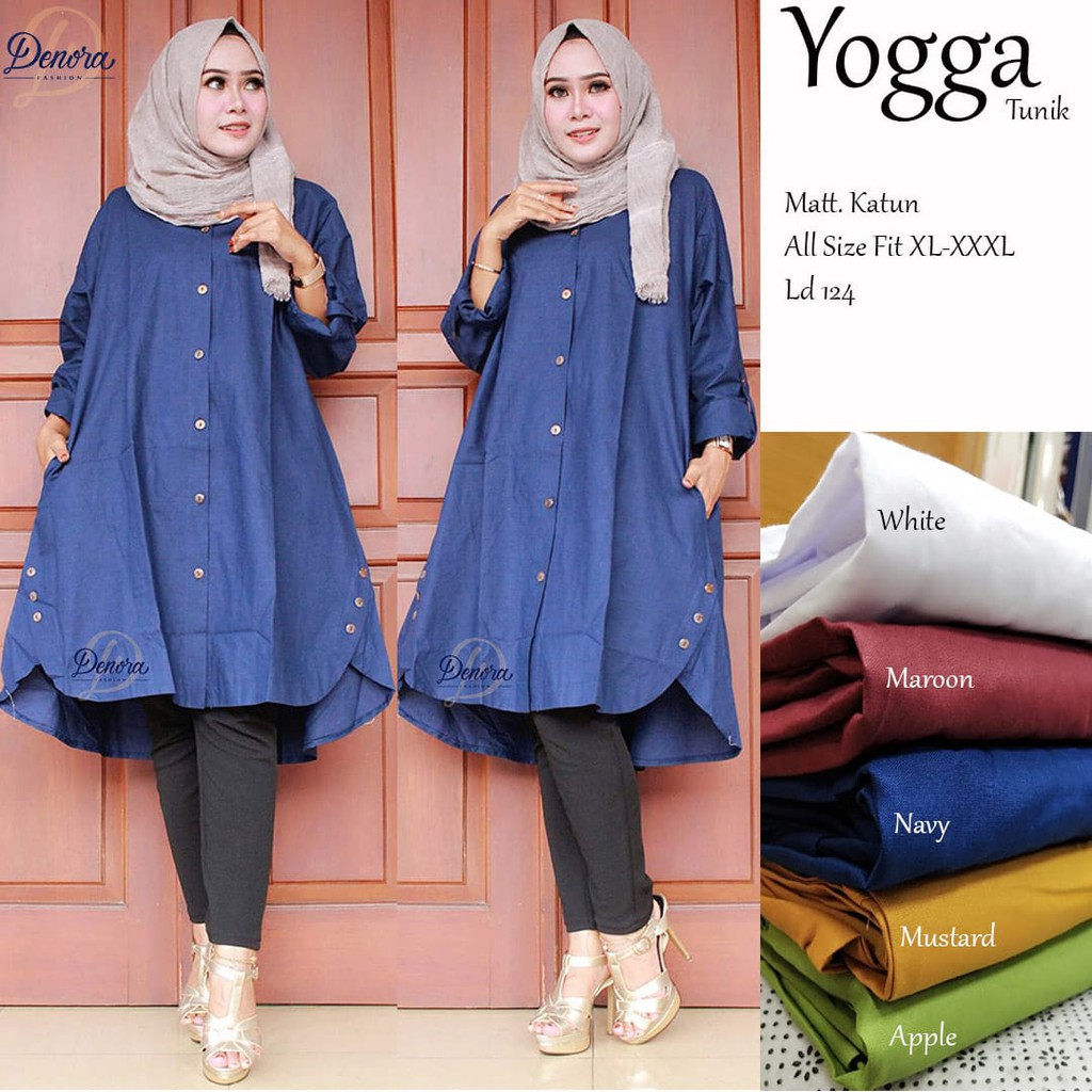 Tunik Yogga Ld 124 Size Fit XL -- XXXL