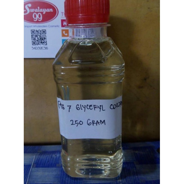 ♞ Peg-7 glyceryl cocoate 250 gram/bahan baku pomade waterbased ➬