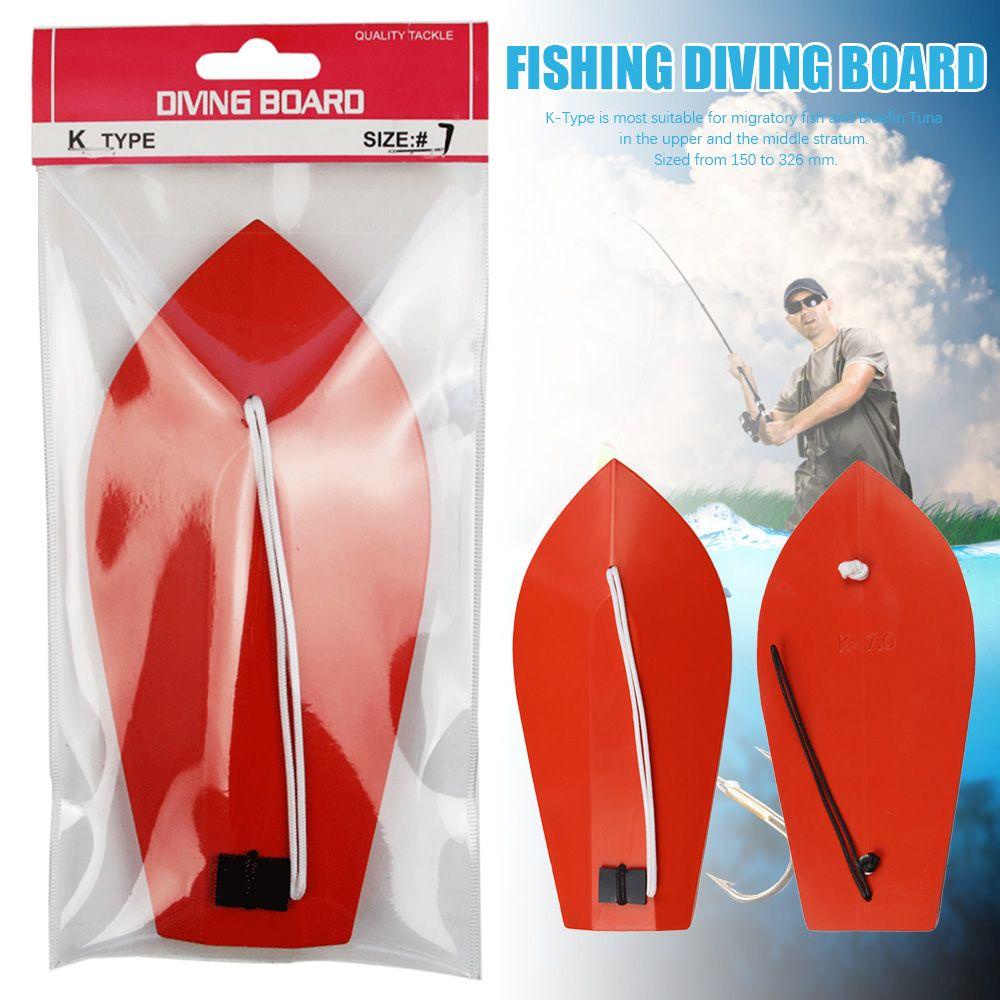 TOP Plan Fishing Diving Board Alat Troli Dalam Plastik Merah