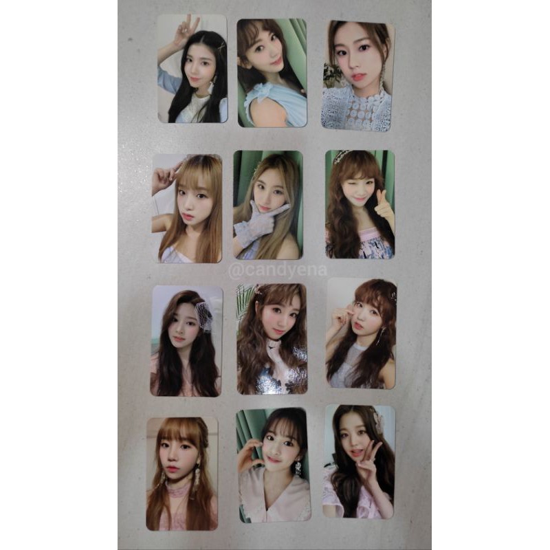 IZ*ONE secret time photocard seasons greeting official izone