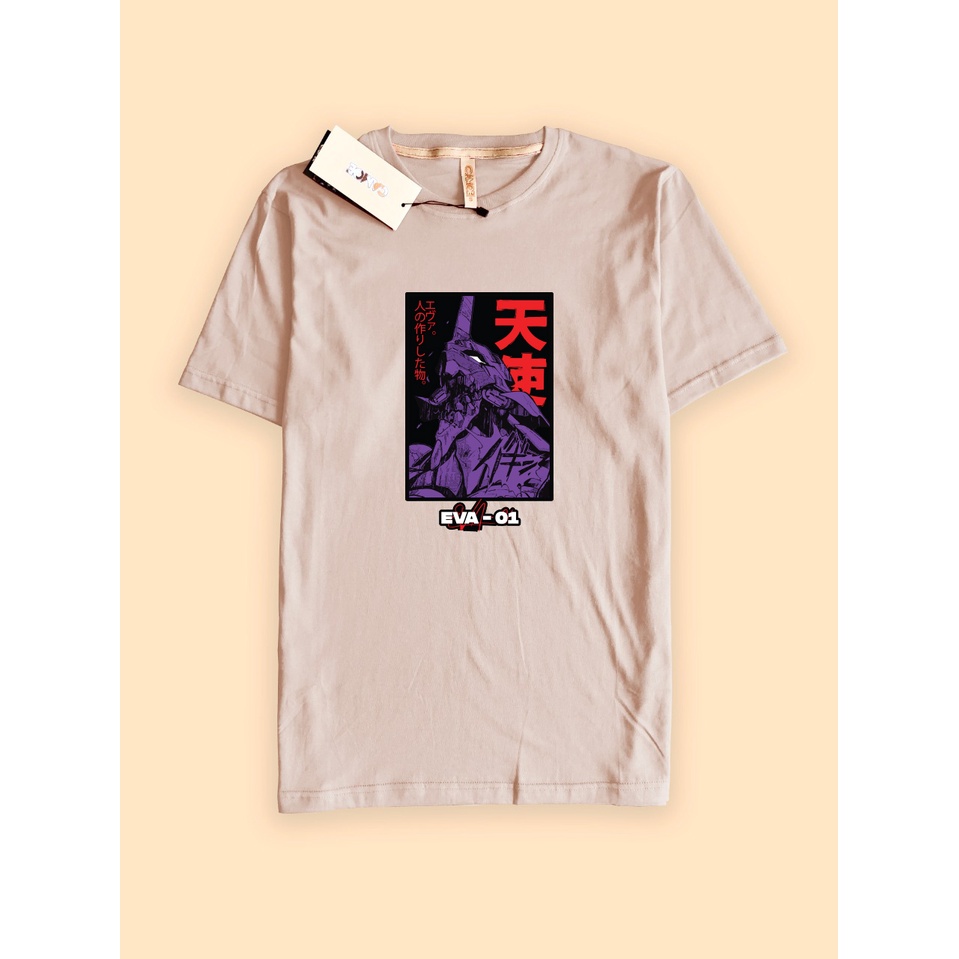 Kaos Tshirt Anime Eva 01 neon genesis evangelion