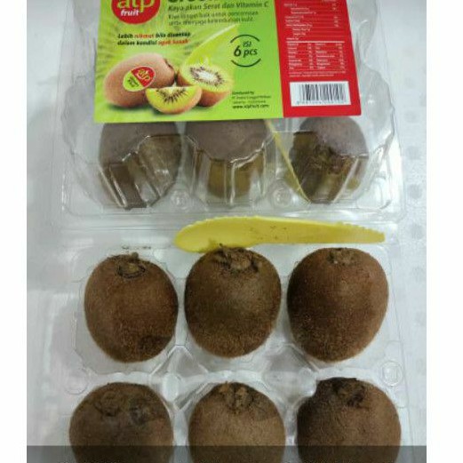 

buah kiwi kemasan isi 6