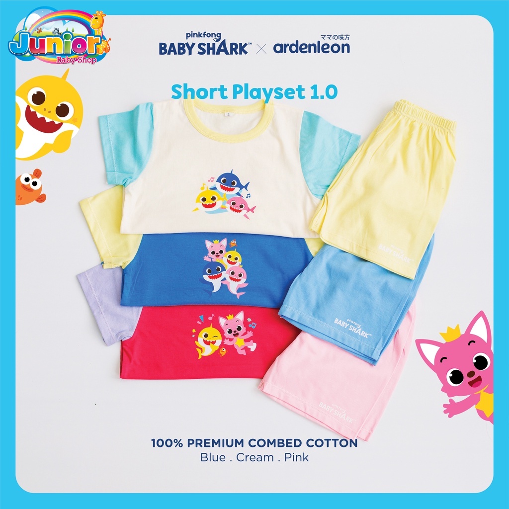 Ardenleon Pinkfong Baby Shark Short Playset