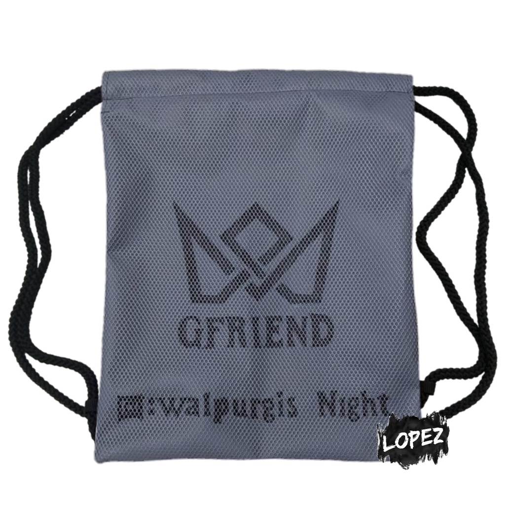 Tas Jaring GFriend / String Bag Buddy / Tas Serut Kpop G Friend Walpurgis Night / Backpack Yeoja Chi