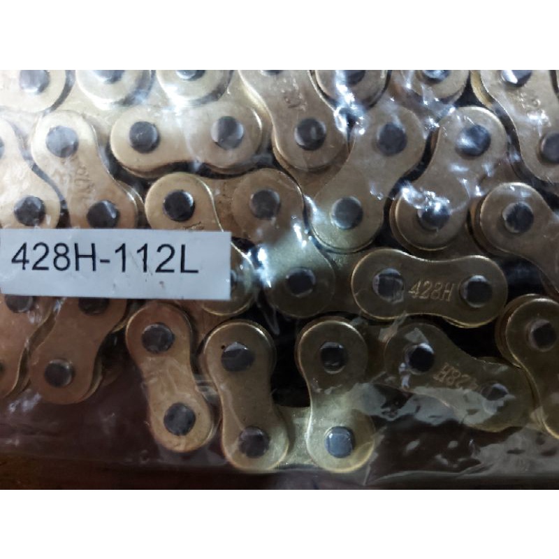 RANTAI MOTOR GOLD 428H-112L GLPRO/MEGAPRO-1