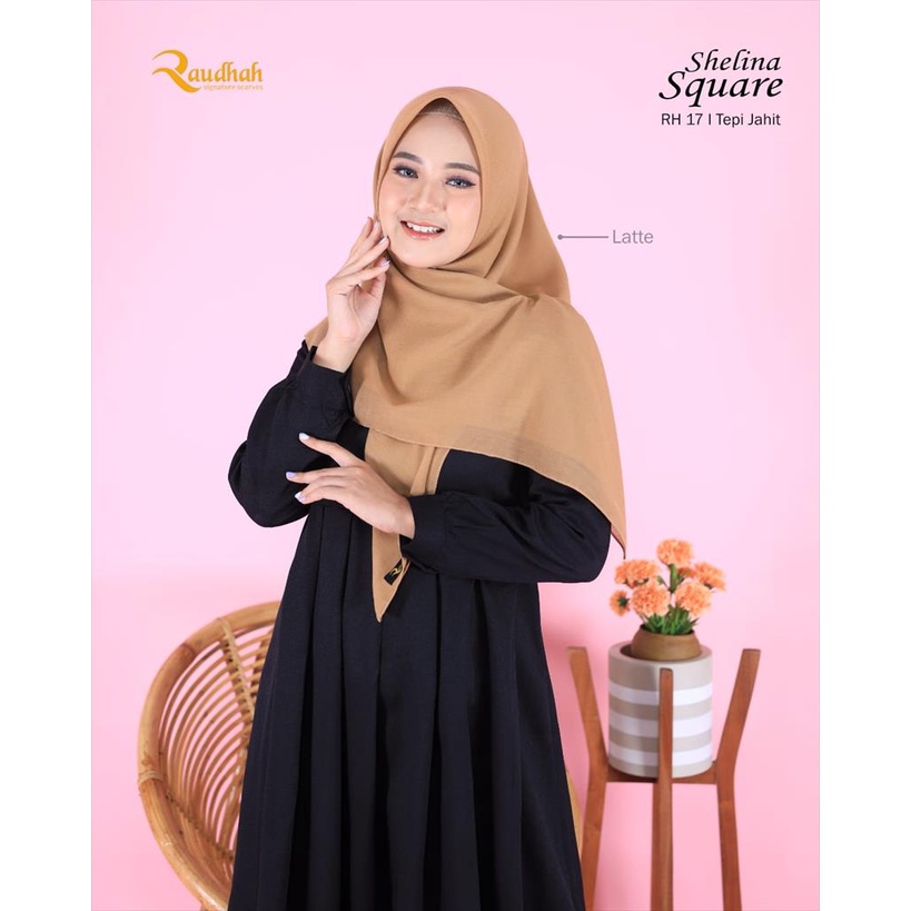 Paris Premium - Hijab Segi empat Paris Premium Zyza by Raudhah