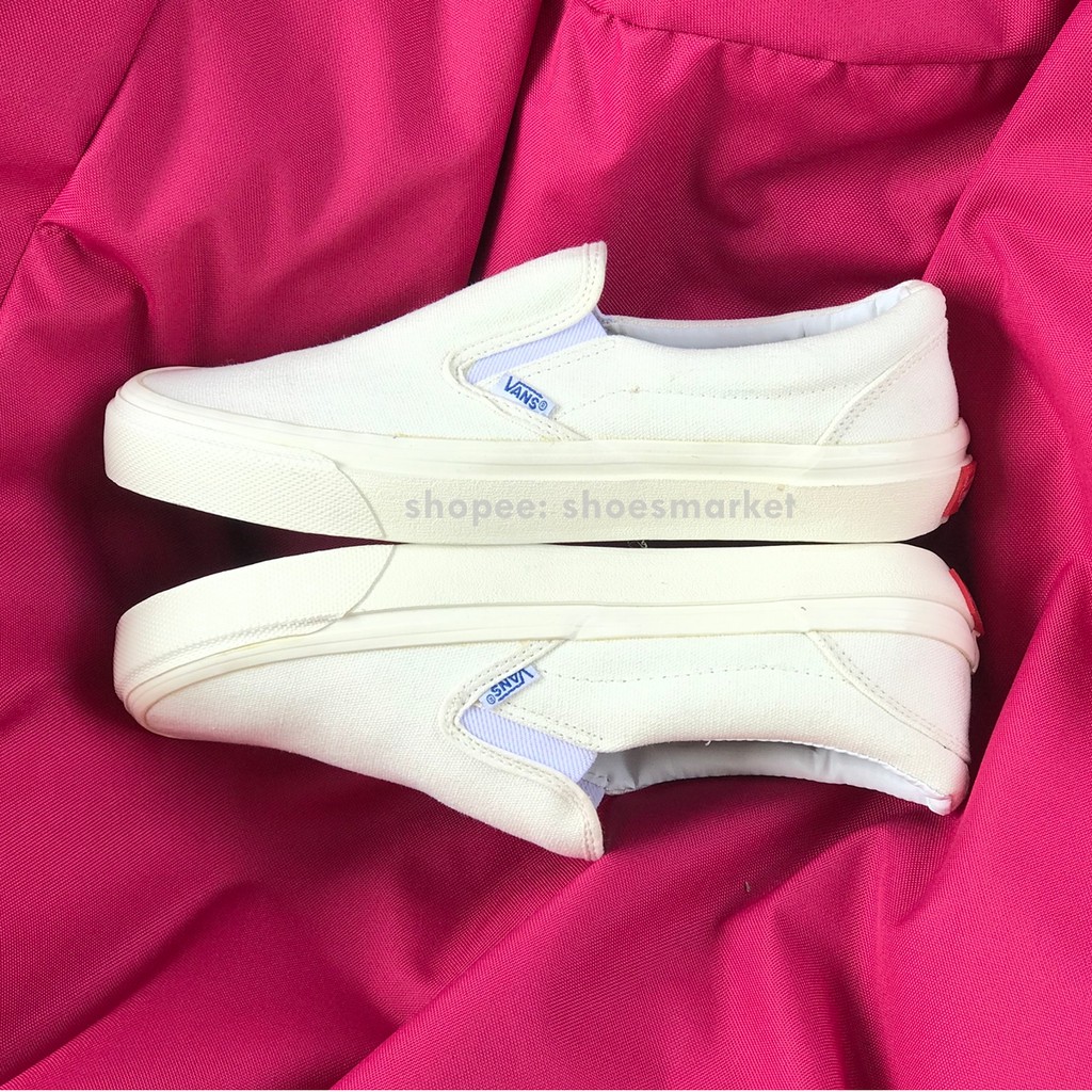 OBRAL SEPATU VANS SLIPON OG OFF WHITE