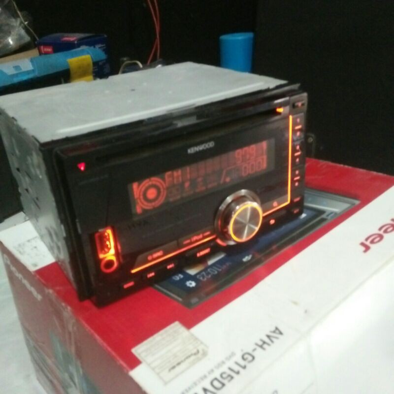 Doubledin headunit Kenwood ori honda jazz