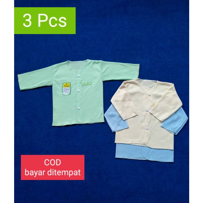 3 Pcs Baju Bayi Newborn  LenganPanjang