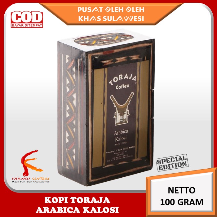 

KOPI SETIA Coffee Toraja Arabica Kalosi Special Edition khas Sulawesi 100 gr