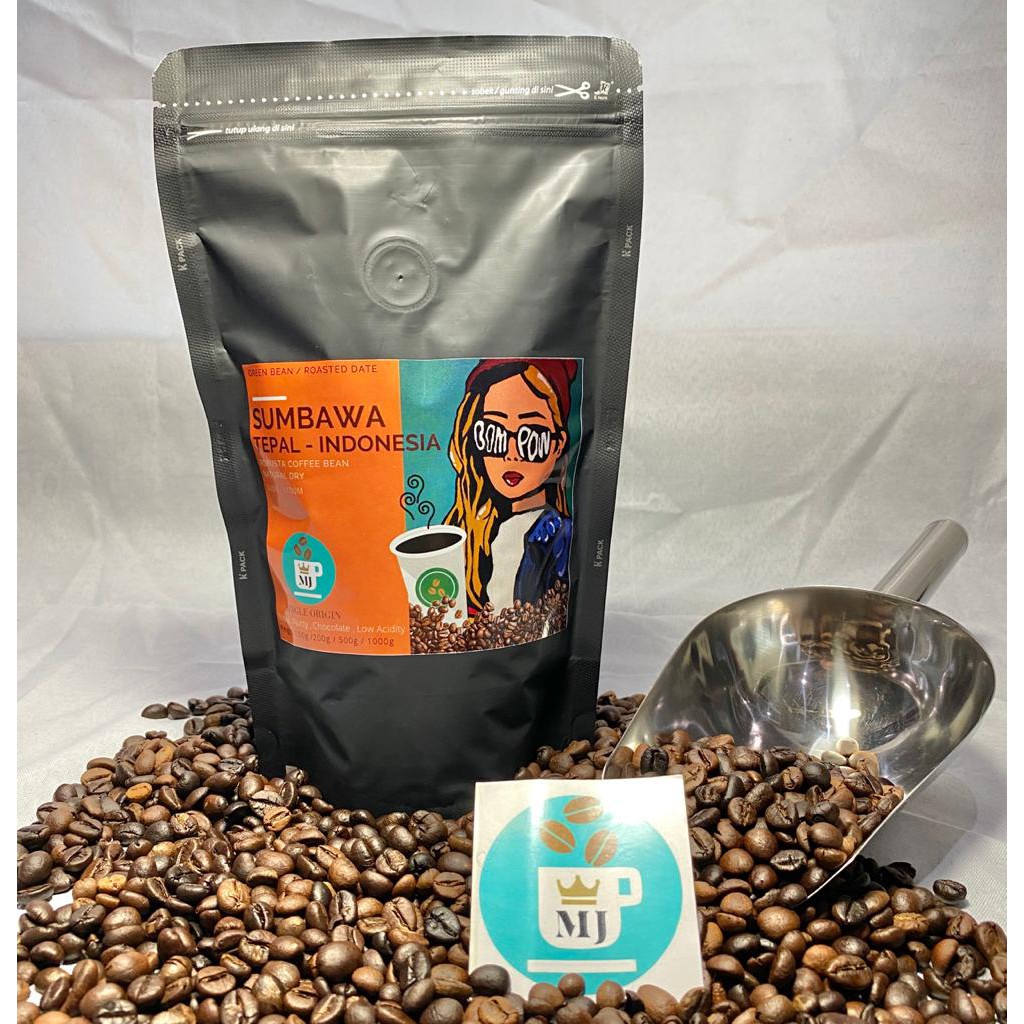 

KOPI ROBUSTA SUMBAWA TEPAL Single Origin 200 g