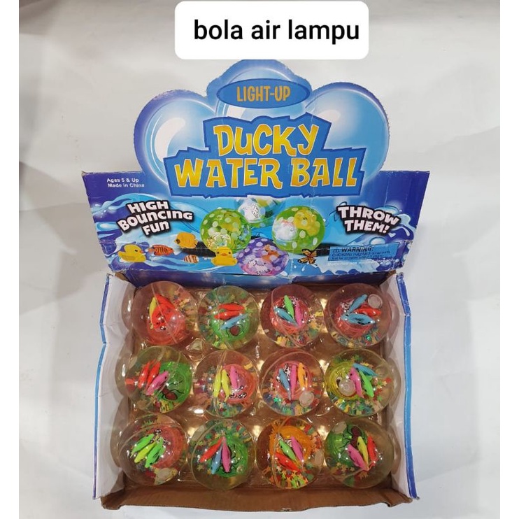 mainan Bola air berlampu
