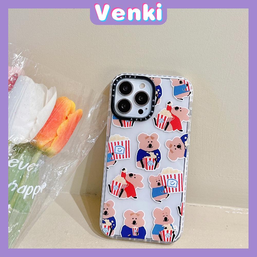 iPhone Case Silicone Soft Case Thickening Shockproof Protection Camera Bear Cartoon Cute Compatible For iPhone 11 iPhone 13 Pro Max iPhone 12 Pro Max iPhone 7 Plus iPhone xr