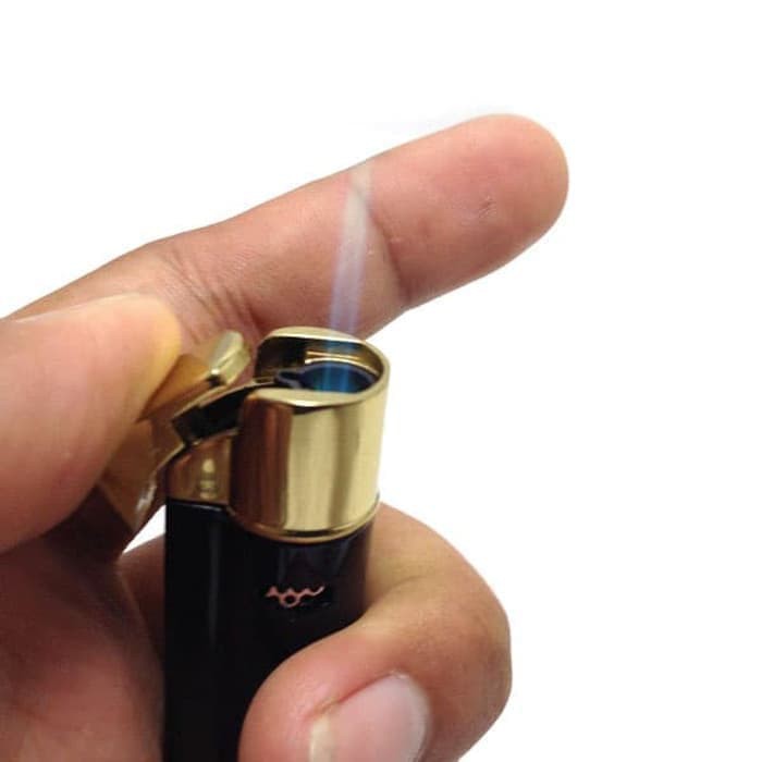 New Arrival KOREK API AOMAI 9445 BLACK GOLD MANCIS LAS LIGHTER KOREK UNIK Low Price!