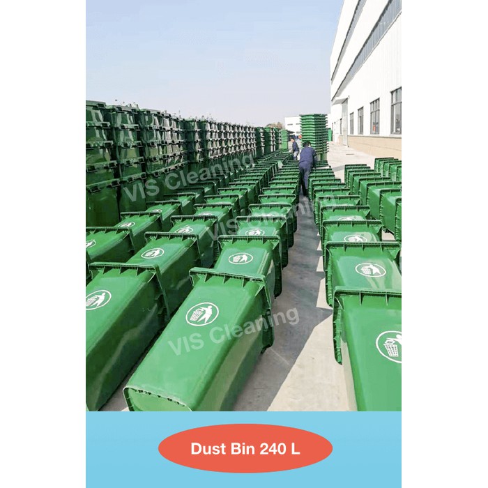 Tempat Sampah Plastik 240 L ( Plastic Dust Bin )