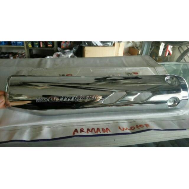 Cover/Tutup Knalpot Stainless Jupiter Mx Old Ori Yamaha