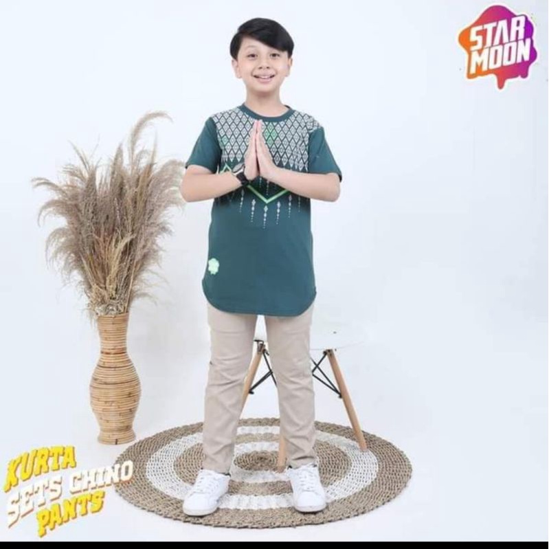 Setelan  kurta chino starmoon