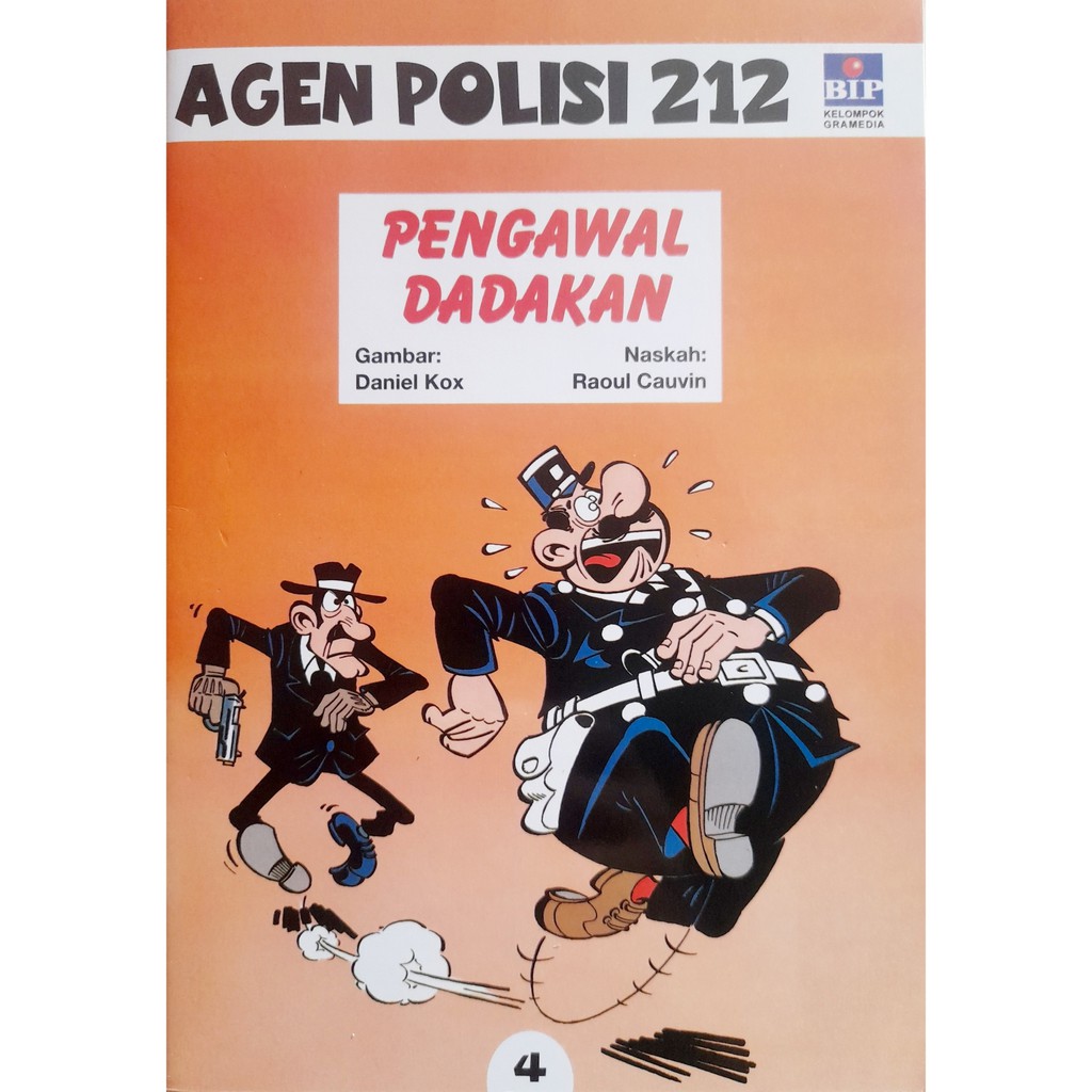 Komik Agen Polisi 212 Nomor 4 Pengawal Dadakan Roul Cauvin Bhuana Ilmu Populer Original