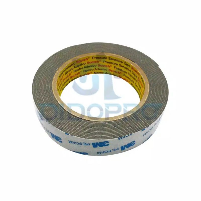 

ISOLASI BOLAK BALIK 3M ABU / ISOLASI FOAM TAPE 3M