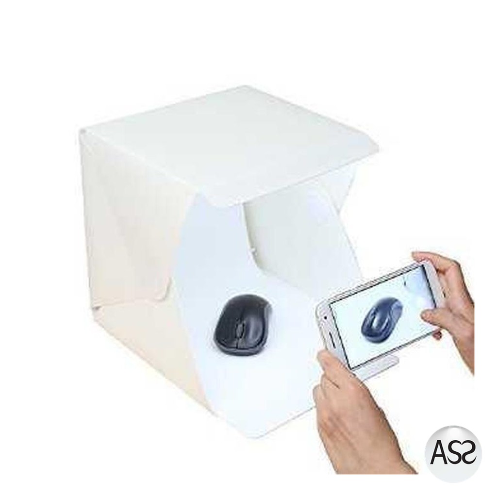 ASS Shop - Photo Studio Mini Magnetic dengan Lampu LED