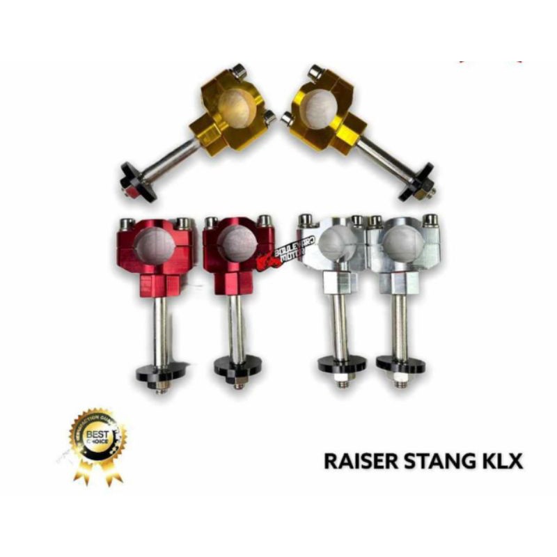 Riser stang KLX Riser stang KLX Riser peninggi stang KLX full cnc warna universal