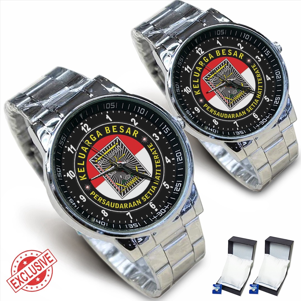 Jam Tangan Rantai Couple KEL. BESAR PSHT 02 (Cool)