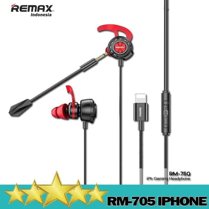 REMAX RM-750 PROFESSIONAL HEADSET GAMING DUAL MIC for Iphone
