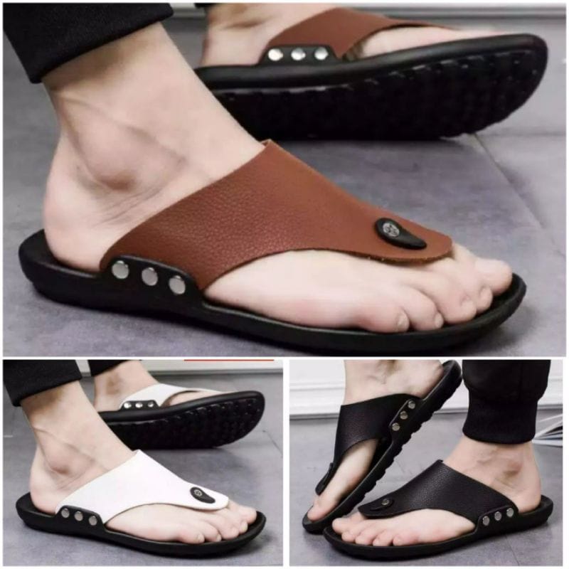 sandal pria / sandal pria keren / sandal jepit / sandal casual / sandal nyaman / sandal jepit pria / sandal japit / sandal japit pria terlaris / import / original/ terbaru / Sandal pria dewasa model slop