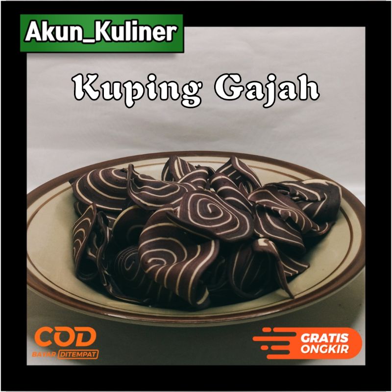 

keripik kuping Gajah kiloanurah Bisa COD Promo